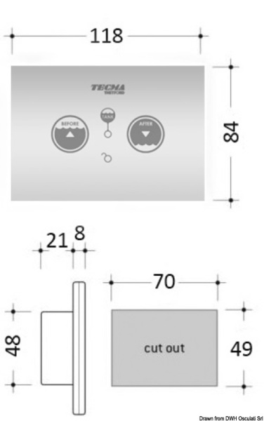 Pannello di controllo Touch SFT multifunzione - 50.226.51