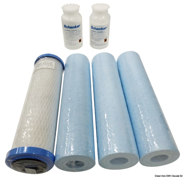 Kit manutenzione per dissalatori Schenker Zen 50-100 - 50.239.03