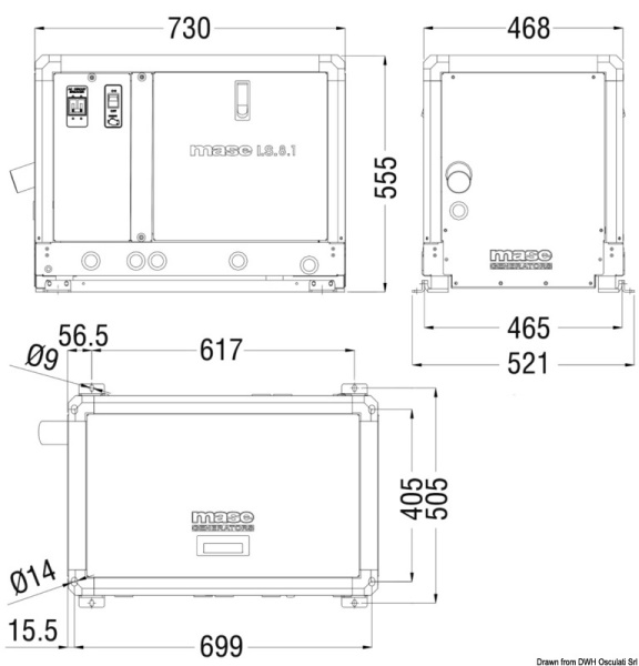 Generatori Mase linea IS 9.1 - 50.242.91