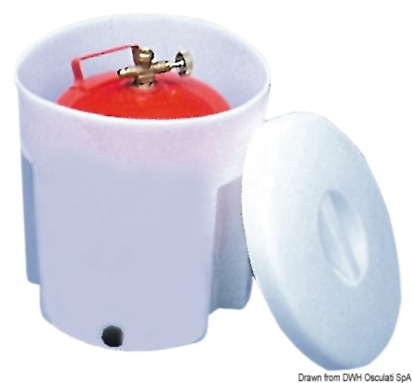 Contenitore per bombole gas - 50.250.00