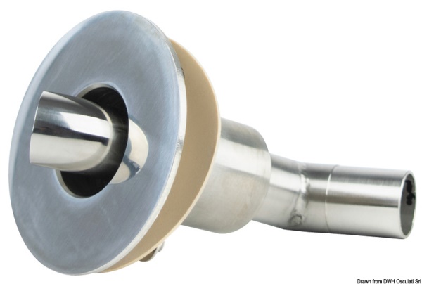 Adattatore di scarico con curva - 50.255.02