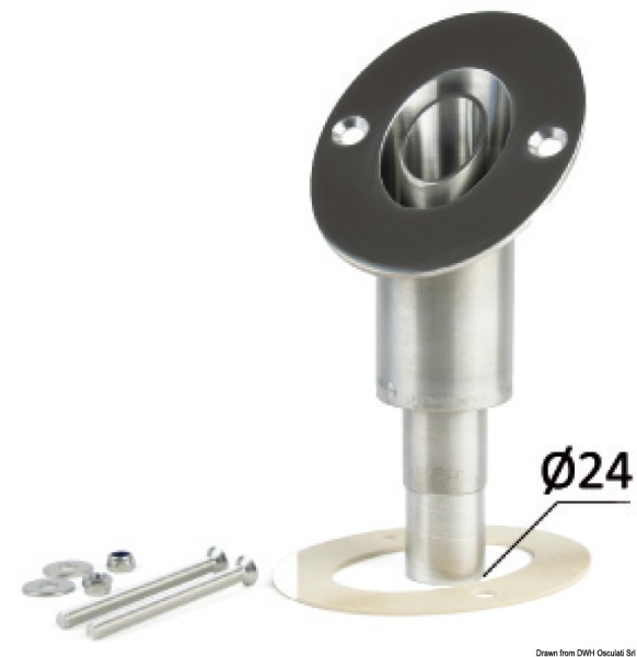 Adattatore di scarico obliquo - 50.255.03