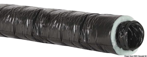 Tubo flessibile di conduzione isolato 152 mm x 10m - 50.265.15