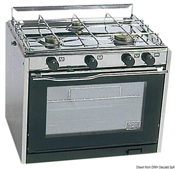 Cucina XL3 Techimpex 3 fuochi con forno - 50.385.00