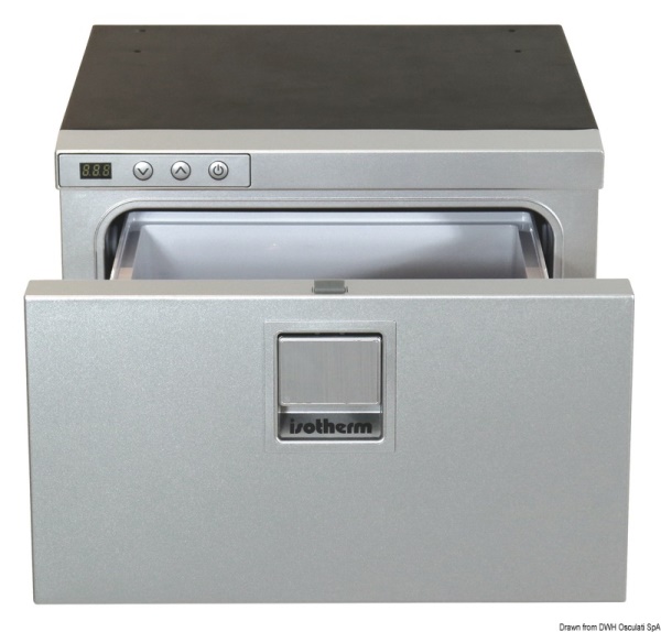 Frigo Isotherm DR16L/V 12/24V Silver door - 50.826.09