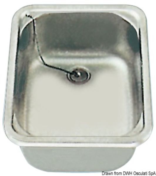Lavello rettangolare 280 x 380 mm - 50.930.00