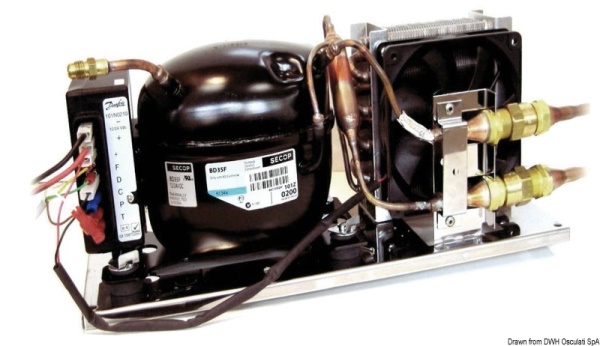 Gruppo refrigerante Isotherm con evaporatore - 50.931.98