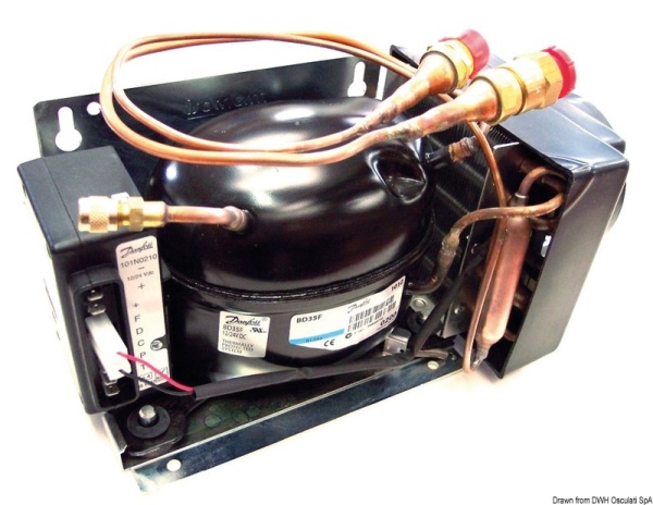 Gruppo refrigerante Isotherm Danfoss/Secop 35 F - 50.932.00