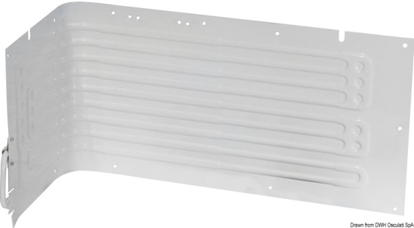 Evaporatore a piastra ad L per frigo max 125 l - 50.932.18