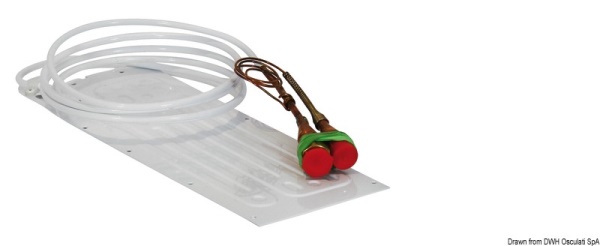 Evaporatore a piastra per frigo max 60 l - 50.932.10