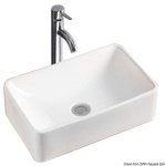 Osculati - Lavello in ceramica bianca 400x300x130 mm