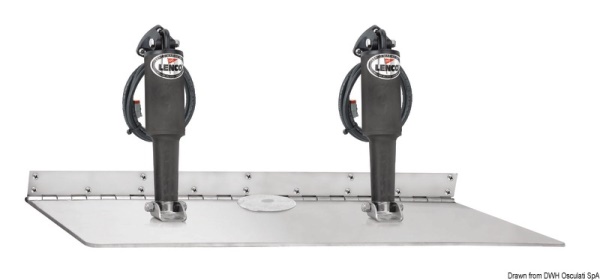 Kit flap Lenco Super 24 V doppio attuatore - 51.253.13