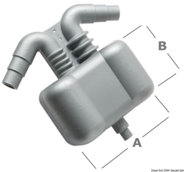 Separatore acqua/gas 4,5 l - 51.369.01
