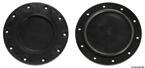 Botola ispezione nera diam. 120 mm - 52.035.00