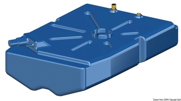 Serbatoio carburante Polietilene 100 l - 52.036.08