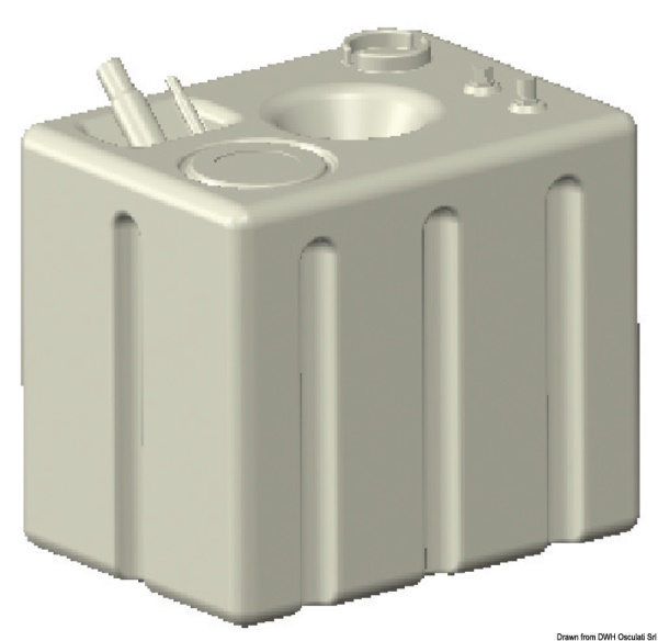 Serbatoio carburante modulare orizzontale  164 l - 52.040.01