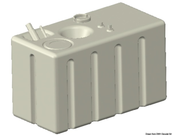 Serbatoio carburante modulare orizzontale 248 l - 52.040.02