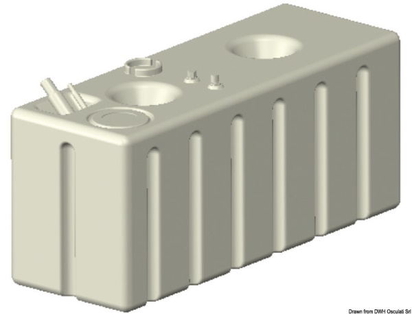 Serbatoio carburante modulare orizzontale 336 l - 52.040.03