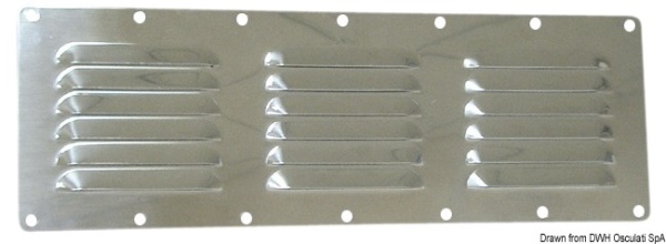 Griglia areazione 115 x 127 mm + antizanzare - 53.021.07