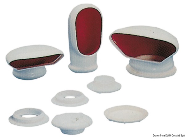 Presa aria ribassata PVC piccola - 53.135.93