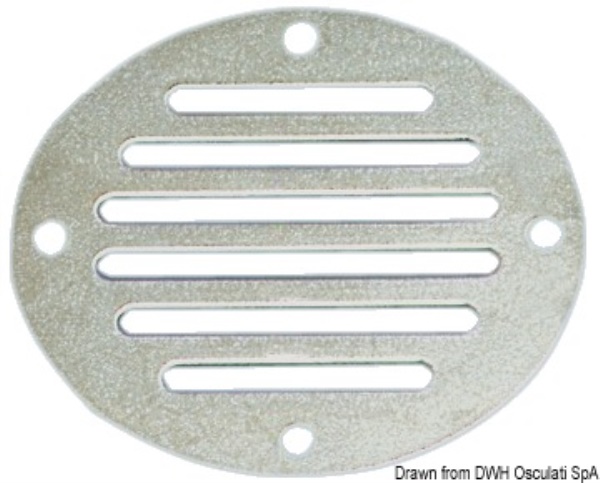 Presa aria inox circolare 83 mm - 53.216.90