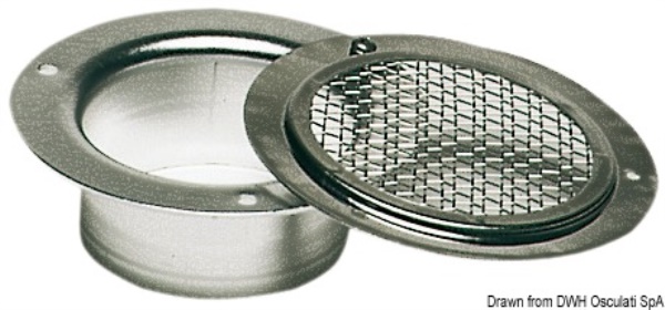 Griglia inox 58 mm - 53.301.74