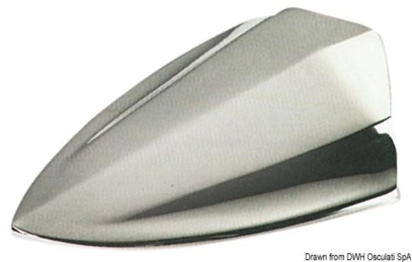 Presa aria per coperta ottone cromato americana - 53.310.01