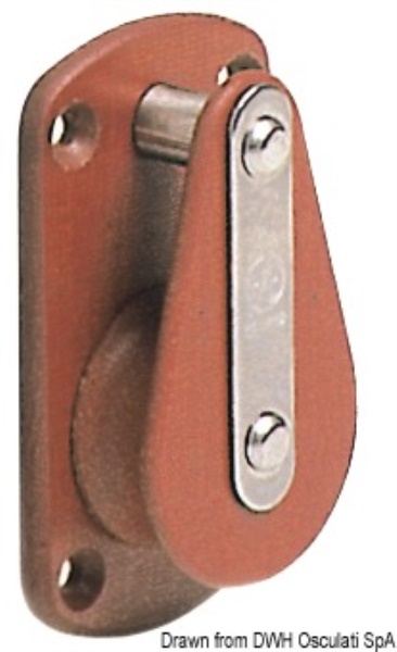 Bozzello Hye tufnol 1 pulegge LB 12x43 - 55.012.02