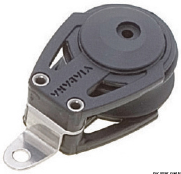 Bozzello 1 puleggia su piano A - 55.059.01