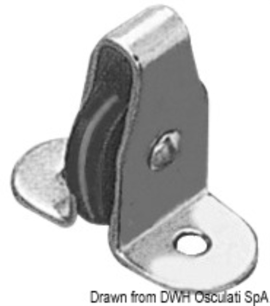 Rinvio inox verticale 6 mm - 55.063.06