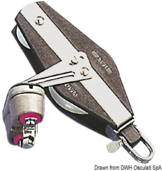 Bozzello 2 pulegge violino strozzascotte B - 55.077.10