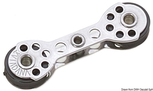 Microbozzello doppio in linea 17x5 - 55.090.31