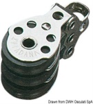 Osculati - Bozzello 3 pulegge 6x25