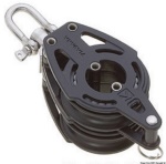 Osculati - Bozzello 2 pulegge (testa universale) arricavo B