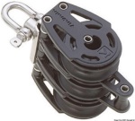 Osculati - Bozzello 3 pulegge (testa universale) arricavo A