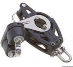 Osculati - Bozzello 1 puleggia arricavo e strozzascotte B