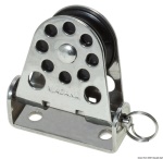 Osculati - Bozzello verticale pivotante Ø mm 28 per cime mm 8