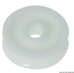 Osculati - Puleggia in delrin mm 28 per cime Ø mm 10 bianca