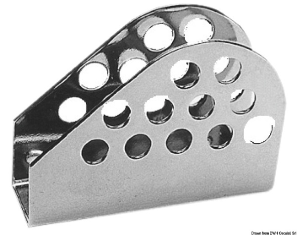 Attacco inox stralli 49x16x37 mm - 58.530.40