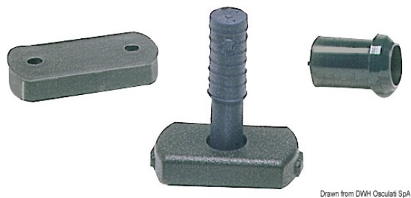 Base per tubi 25/32 mm - 60.050.05