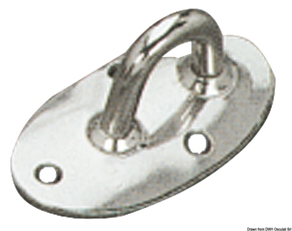 Piastrina inox - 60.147.30
