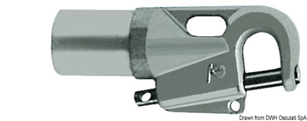 Attacco tangone lega leggera 50x46 mm - 60.328.10
