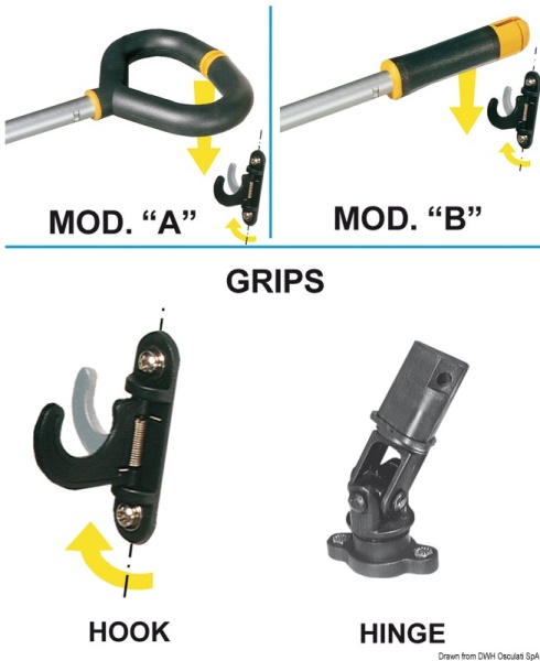 Stick Friend dritto 642/935 mm - 60.663.00