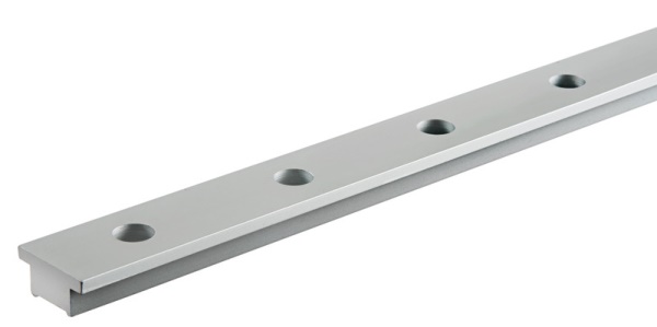 Rotaia lega leggera 25x4 mm 2 m - 61.591.01