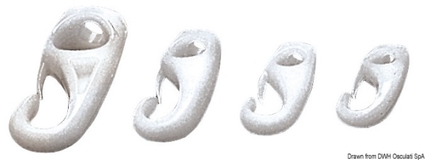 Gancio nylon a nodo 4 mm - 63.176.04