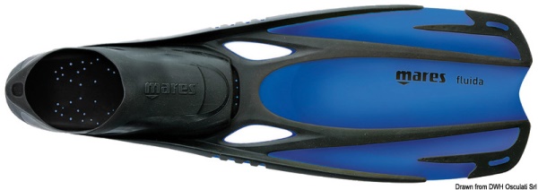 Pinna a scarpetta Mares Fluida tg. 36-37 - 64.350.36