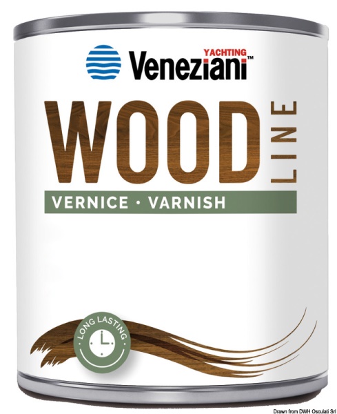 Vernice monocomponente Wood Line opaca 0,75 l - 65.004.02