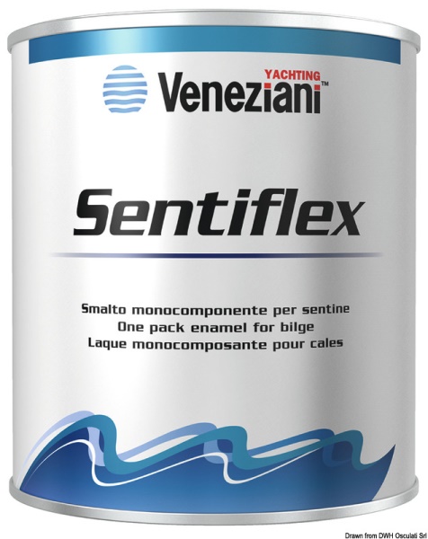 Smalto monocomponente per sentina grigio 0,75 l - 65.019.01