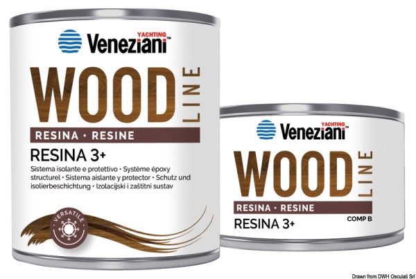 Resina 3+ Wood Line 0,75 l - 65.027.12