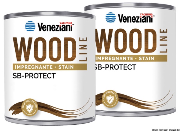 Impregnante protettivo bicomponente Wood Line 1 l - 65.030.02